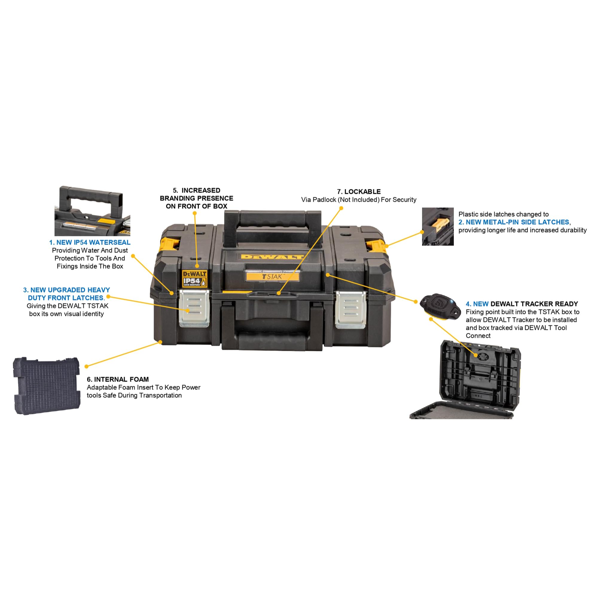 DEWALT TSTAK 2.0 with 2 Shallow Drawers - Amazon.com